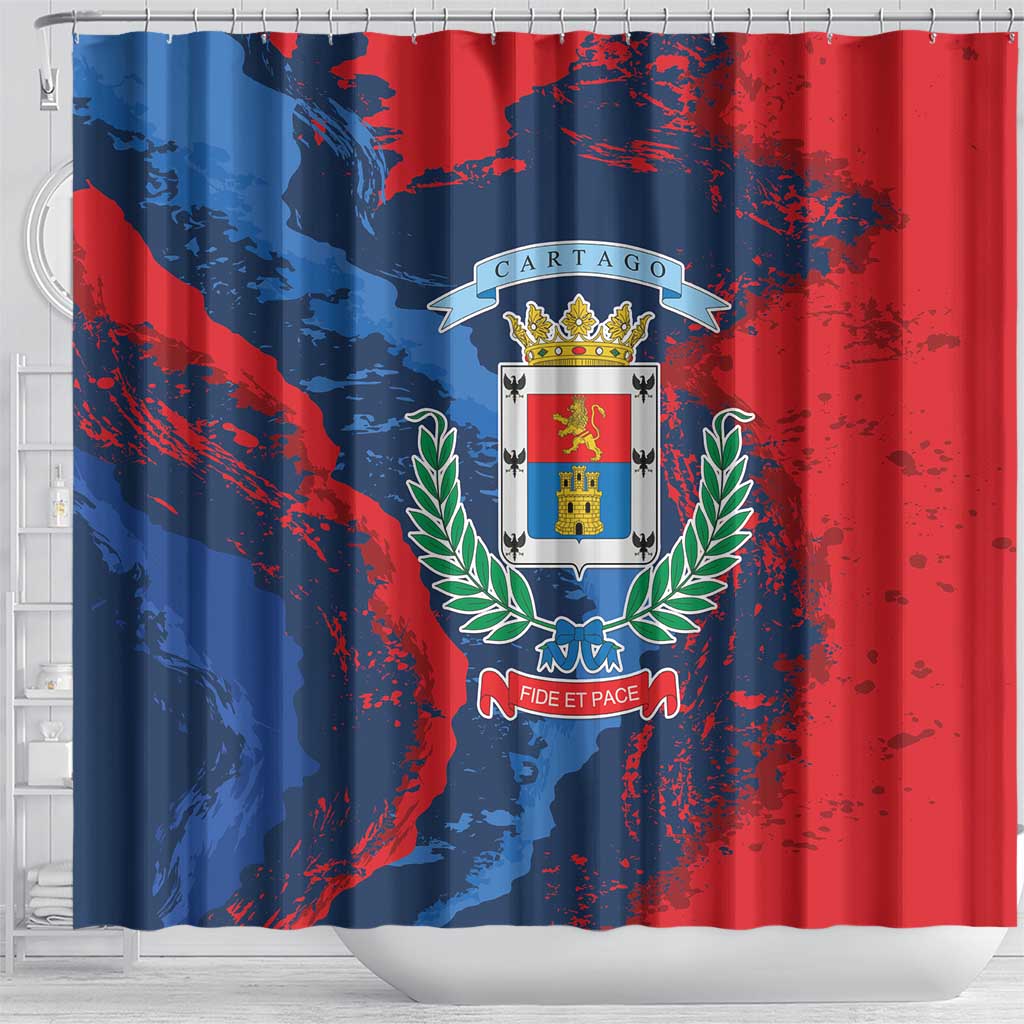 Costa Rica Cartago Province Shower Curtain Brumosos Hometown - Wonder Print Shop