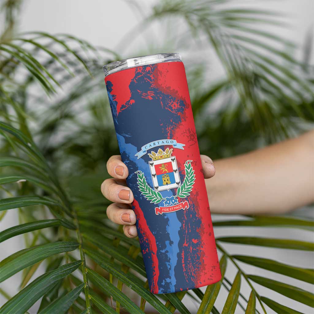 Costa Rica Cartago Province Skinny Tumbler Brumosos Hometown - Wonder Print Shop