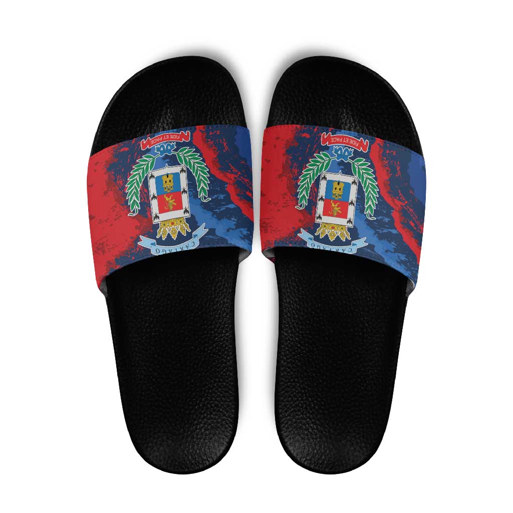 Costa Rica Cartago Province Slide Sandals Brumosos Hometown - Wonder Print Shop