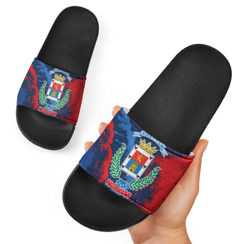 Costa Rica Cartago Province Slide Sandals Brumosos Hometown - Wonder Print Shop