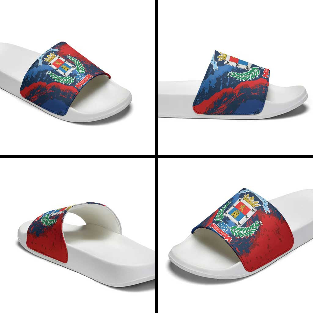 Costa Rica Cartago Province Slide Sandals Brumosos Hometown - Wonder Print Shop