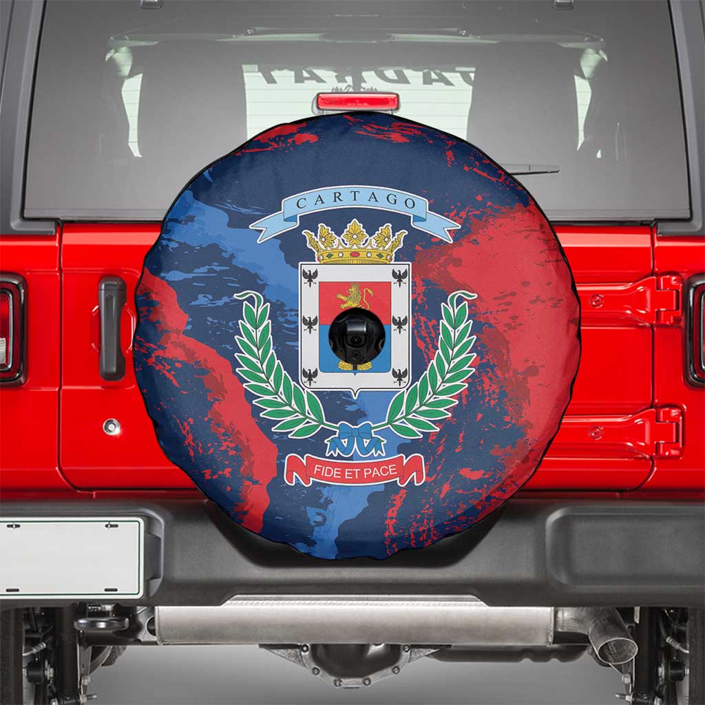 Costa Rica Cartago Province Spare Tire Cover Brumosos Hometown - Wonder Print Shop
