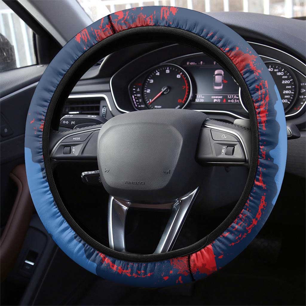 Costa Rica Cartago Province Steering Wheel Cover Brumosos Hometown - Wonder Print Shop