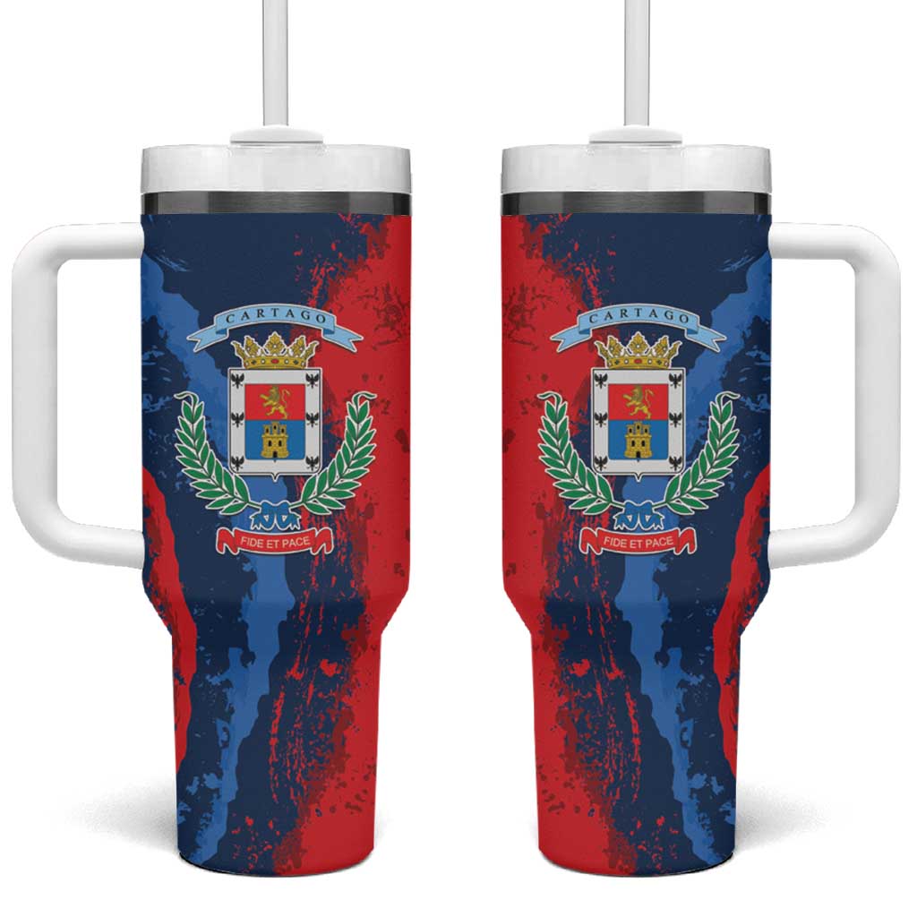Costa Rica Cartago Province Tumbler With Handle Brumosos Hometown - Wonder Print Shop
