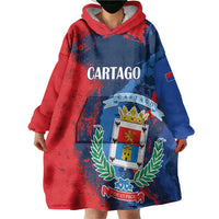 Personalized Costa Rica Cartago Province Wearable Blanket Hoodie Brumosos Hometown - Wonder Print Shop