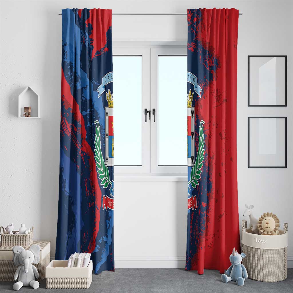 Costa Rica Cartago Province Window Curtain Brumosos Hometown - Wonder Print Shop