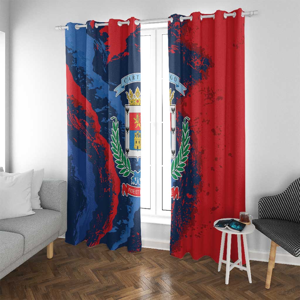 Costa Rica Cartago Province Window Curtain Brumosos Hometown - Wonder Print Shop