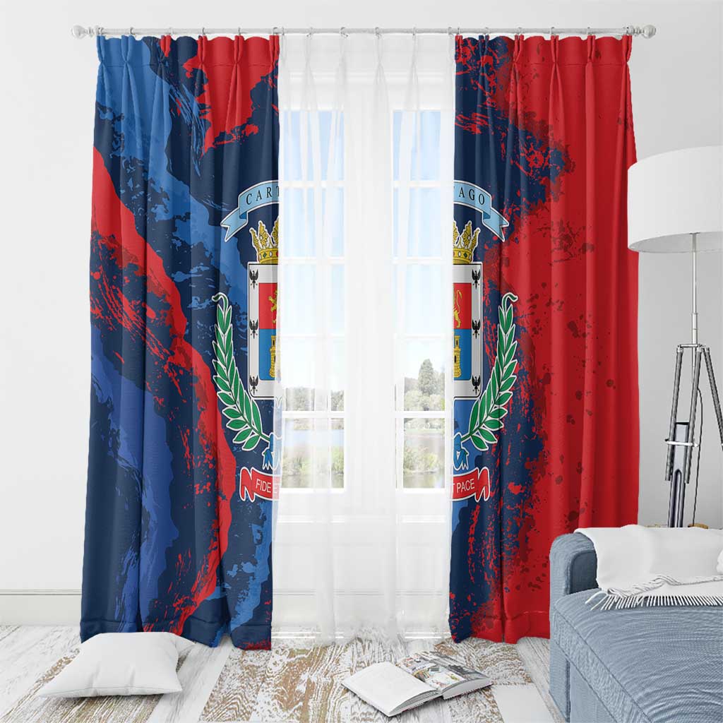 Costa Rica Cartago Province Window Curtain Brumosos Hometown - Wonder Print Shop