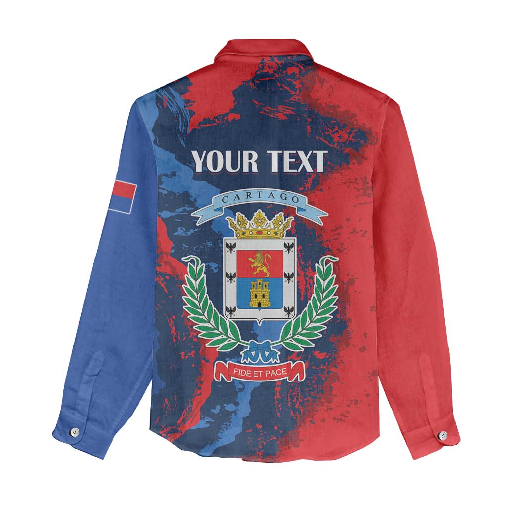 Personalized Costa Rica Cartago Province Women Casual Shirt Brumosos Hometown - Wonder Print Shop