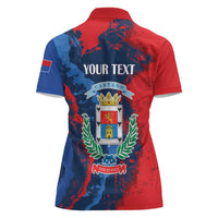 Personalized Costa Rica Cartago Province Women Polo Shirt Brumosos Hometown - Wonder Print Shop
