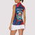 Personalized Costa Rica Cartago Province Women Sleeveless Polo Shirt Brumosos Hometown - Wonder Print Shop