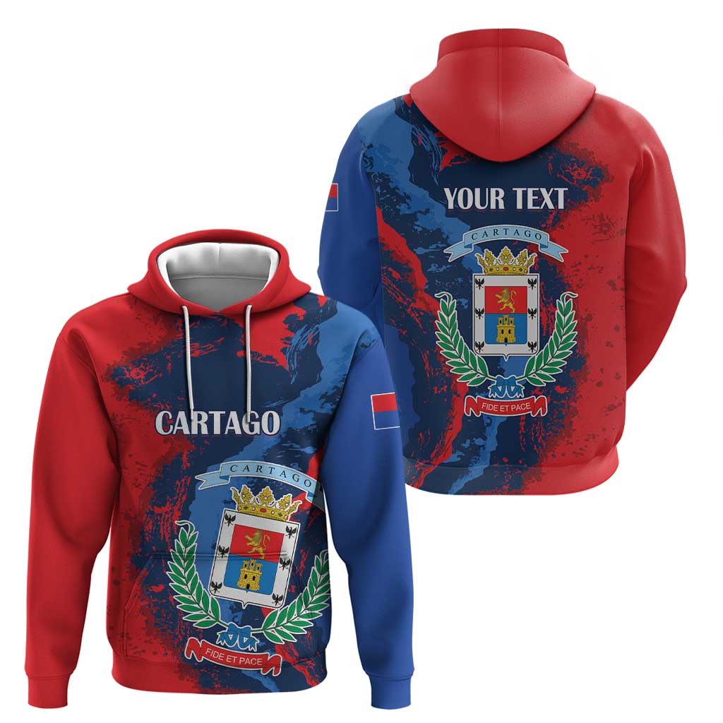 Personalized Costa Rica Cartago Province Zip Hoodie Brumosos Hometown - Wonder Print Shop
