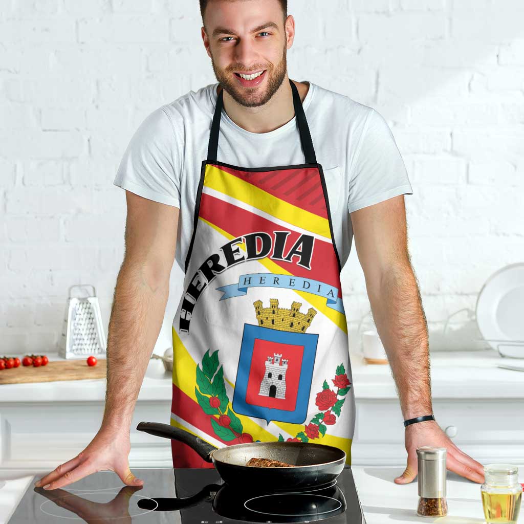 Costa Rica Heredia Province Apron - Wonder Print Shop