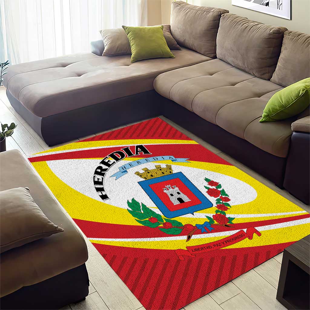 Costa Rica Heredia Province Area Rug - Wonder Print Shop