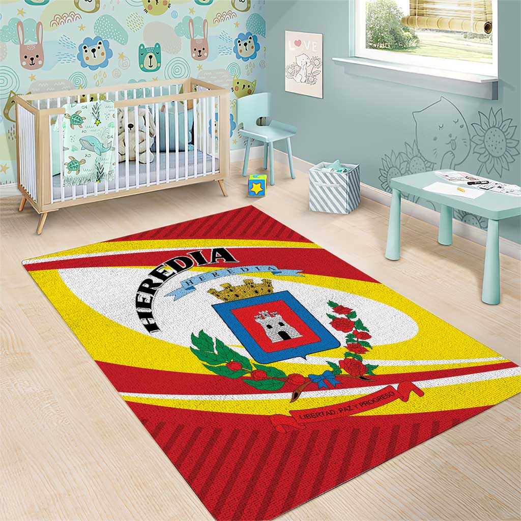 Costa Rica Heredia Province Area Rug - Wonder Print Shop