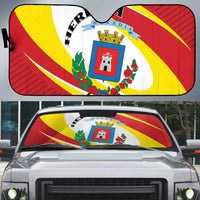 Costa Rica Heredia Province Auto Sun Shade - Wonder Print Shop