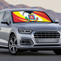 Costa Rica Heredia Province Auto Sun Shade - Wonder Print Shop