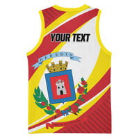 Personalized Costa Rica Heredia Province Basketball Jersey - Wonder Print Shop