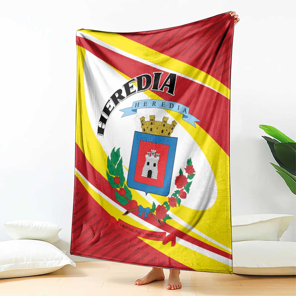 Costa Rica Heredia Province Blanket - Wonder Print Shop