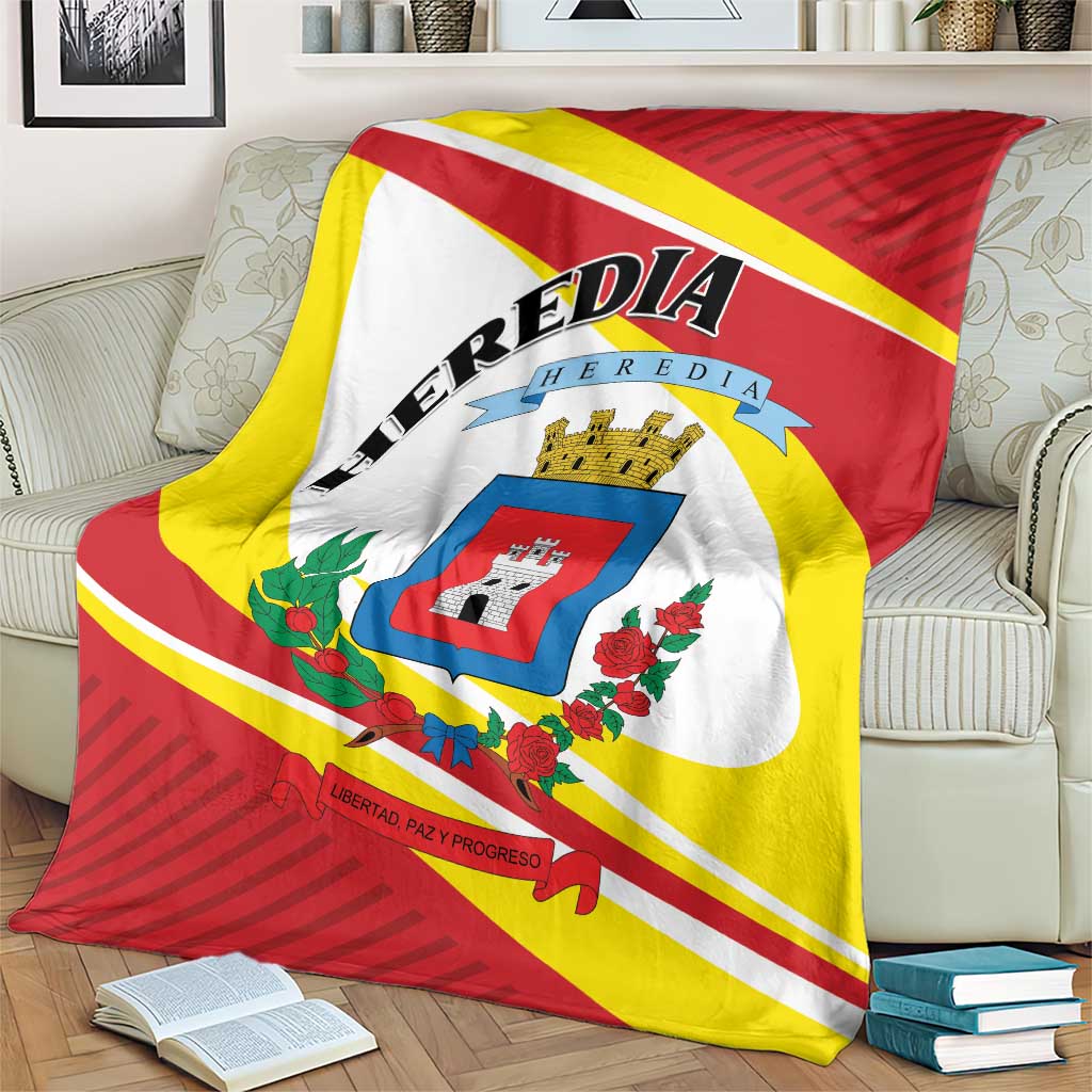 Costa Rica Heredia Province Blanket - Wonder Print Shop