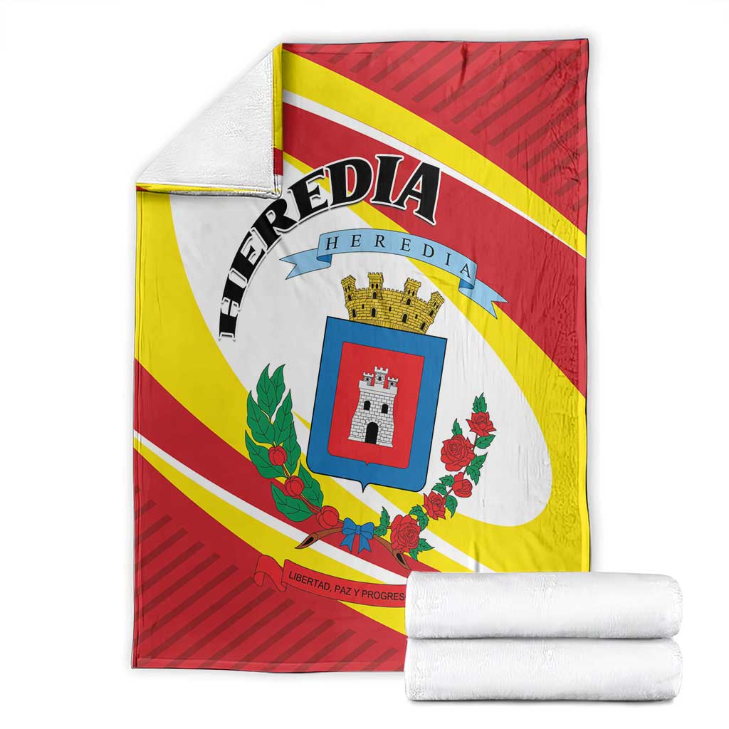 Costa Rica Heredia Province Blanket - Wonder Print Shop