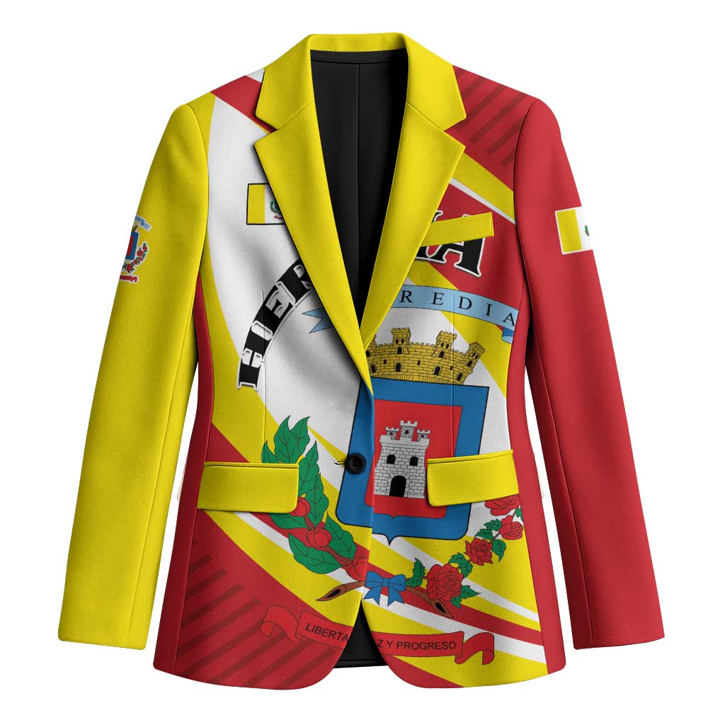 Personalized Costa Rica Heredia Province Blazer - Wonder Print Shop