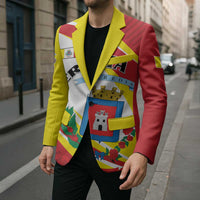 Personalized Costa Rica Heredia Province Blazer - Wonder Print Shop