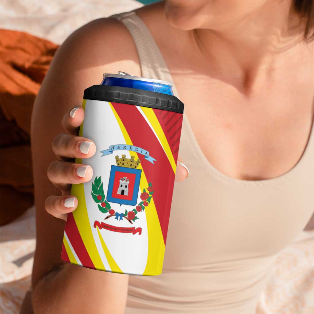 Costa Rica Heredia Province 4 in 1 Can Cooler Tumbler - Wonder Print Shop