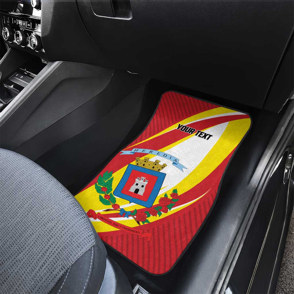 Costa Rica Heredia Province Car Mats - Wonder Print Shop