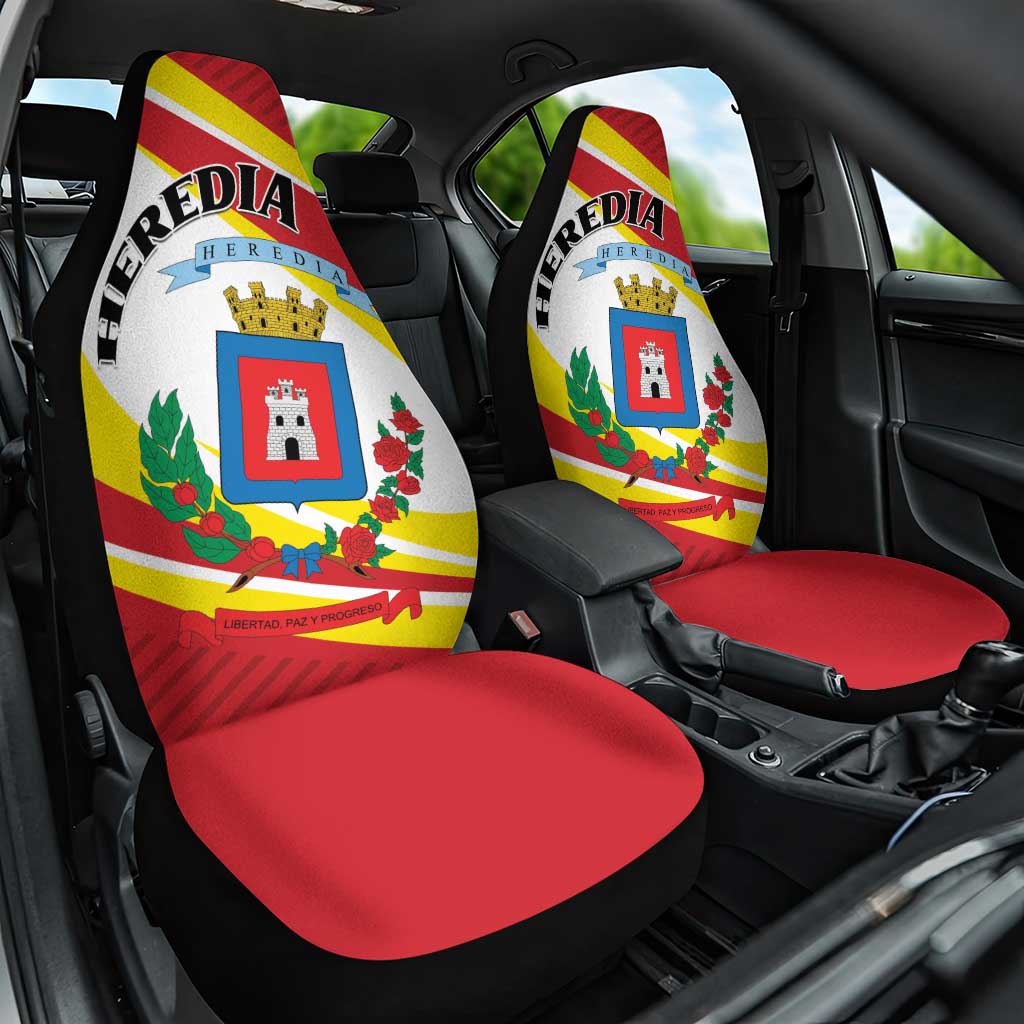 Costa Rica Heredia Province Car Seat Cover - Wonder Print Shop