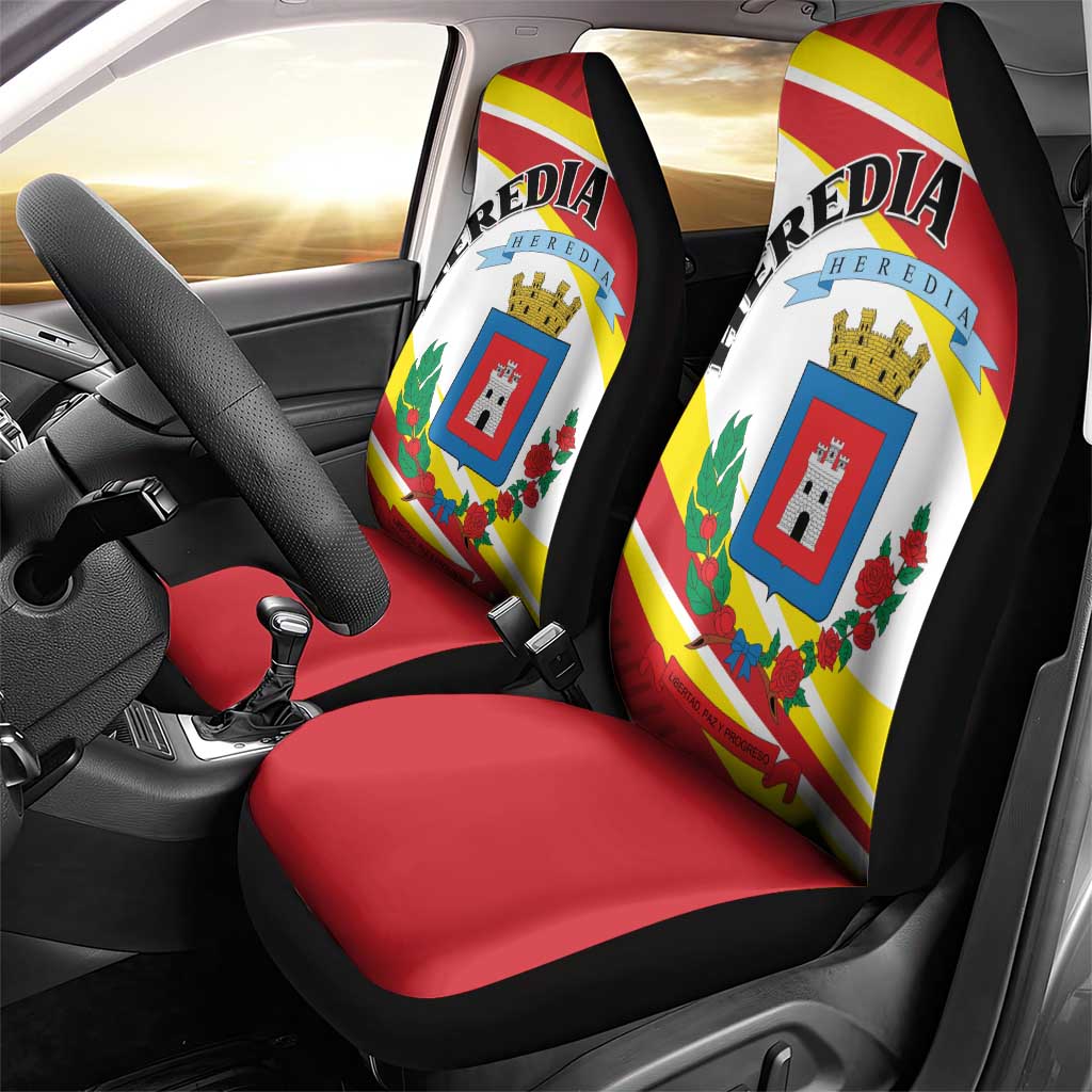Costa Rica Heredia Province Car Seat Cover - Wonder Print Shop