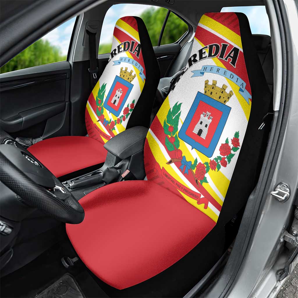 Costa Rica Heredia Province Car Seat Cover - Wonder Print Shop