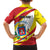 Personalized Costa Rica Heredia Province Family Matching Puletasi and Hawaiian Shirt - Wonder Print Shop
