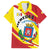 Personalized Costa Rica Heredia Province Family Matching Puletasi and Hawaiian Shirt - Wonder Print Shop