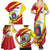 Personalized Costa Rica Heredia Province Family Matching Summer Maxi Dress and Hawaiian Shirt - Wonder Print Shop