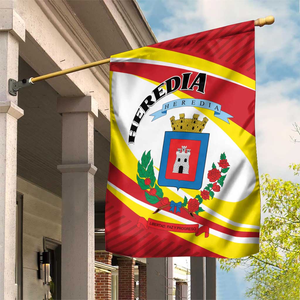 Costa Rica Heredia Province Garden Flag - Wonder Print Shop