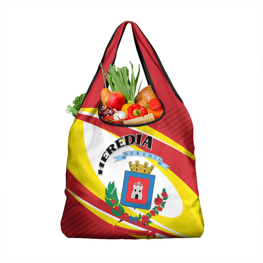 Costa Rica Heredia Province Grocery Bag - Wonder Print Shop