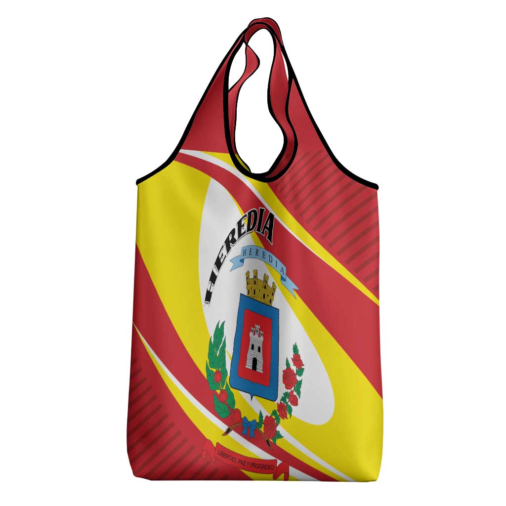 Costa Rica Heredia Province Grocery Bag - Wonder Print Shop