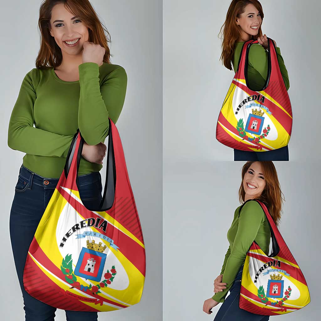 Costa Rica Heredia Province Grocery Bag - Wonder Print Shop