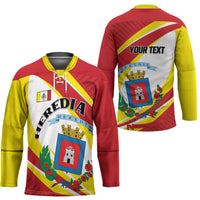 Personalized Costa Rica Heredia Province Hockey Jersey - Wonder Print Shop