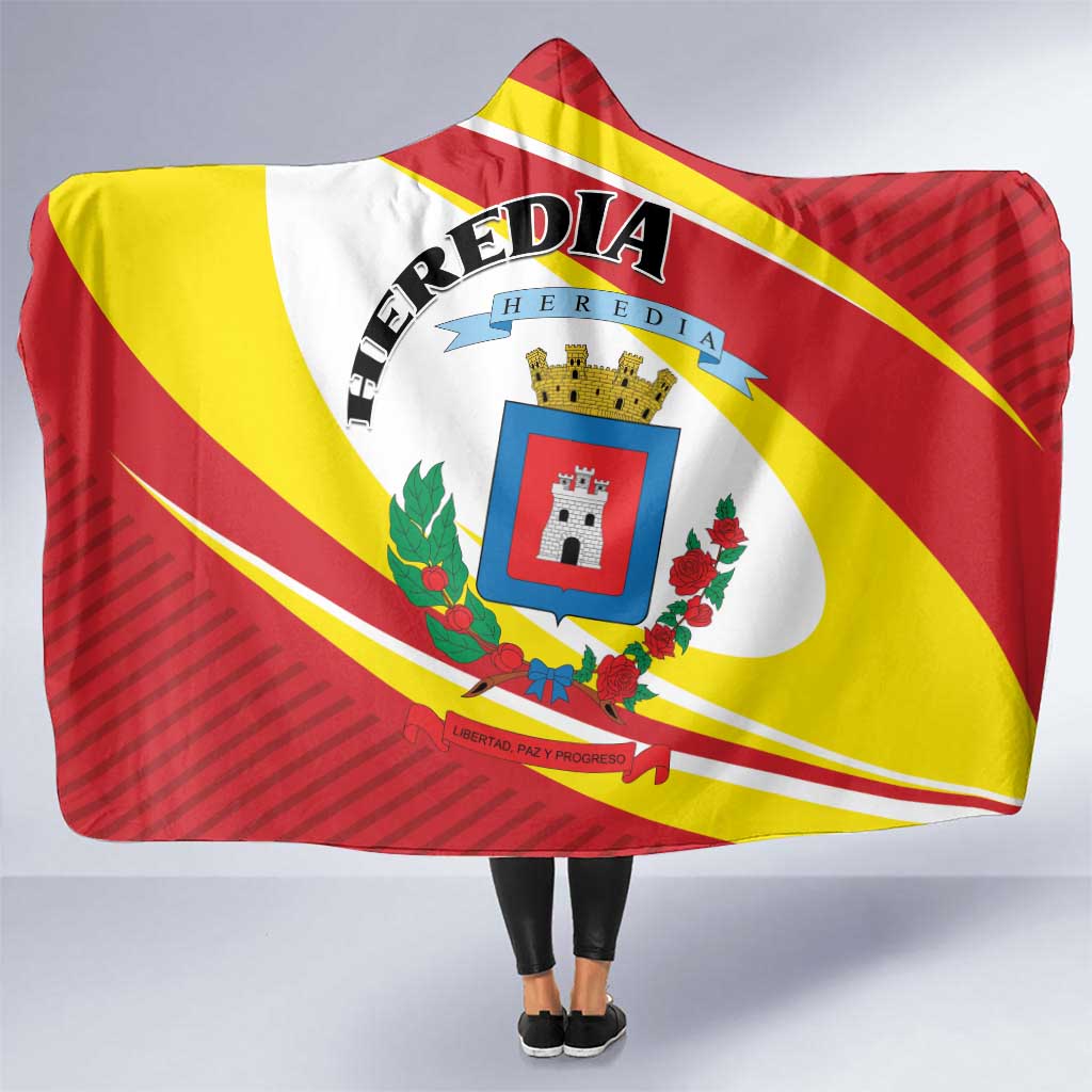 Costa Rica Heredia Province Hooded Blanket - Wonder Print Shop