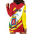Personalized Costa Rica Heredia Province Hoodie Dress - Wonder Print Shop