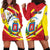 Personalized Costa Rica Heredia Province Hoodie Dress - Wonder Print Shop