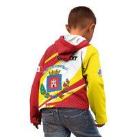 Personalized Costa Rica Heredia Province Kid Hoodie - Wonder Print Shop