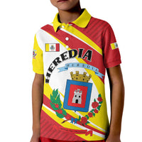 Personalized Costa Rica Heredia Province Kid Polo Shirt - Wonder Print Shop