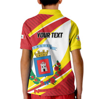 Personalized Costa Rica Heredia Province Kid Polo Shirt - Wonder Print Shop