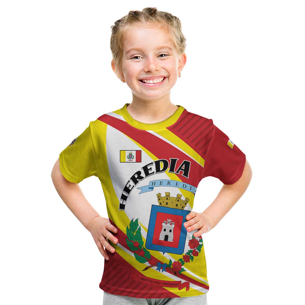 Personalized Costa Rica Heredia Province Kid T Shirt - Wonder Print Shop