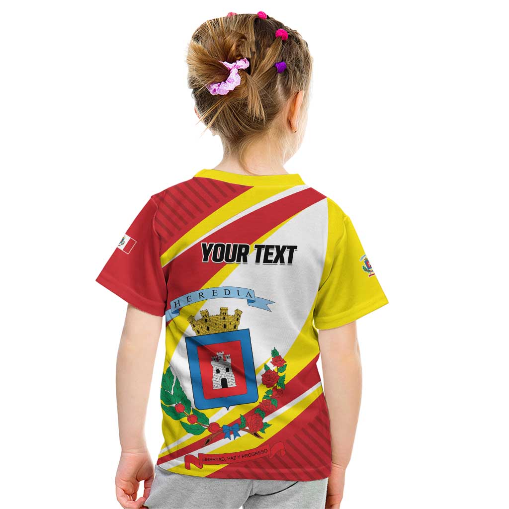 Personalized Costa Rica Heredia Province Kid T Shirt - Wonder Print Shop
