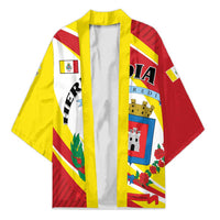 Personalized Costa Rica Heredia Province Kimono - Wonder Print Shop