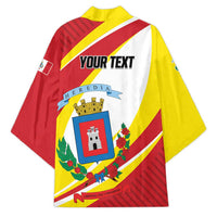 Personalized Costa Rica Heredia Province Kimono - Wonder Print Shop